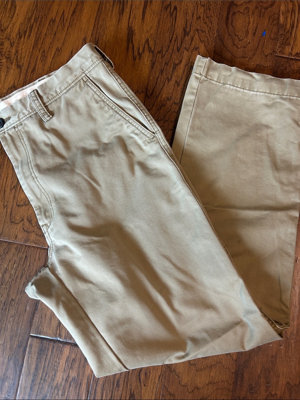 Men's Classic Khaki Pants - Neutral Tan Chino 36x34